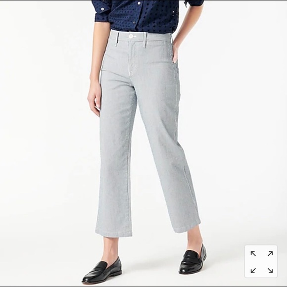 J Crew Slim Wide-Leg Jean - Picture 1 of 3